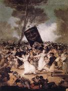 Francisco Jose de Goya The Burial of the Sardine Spain oil painting artist